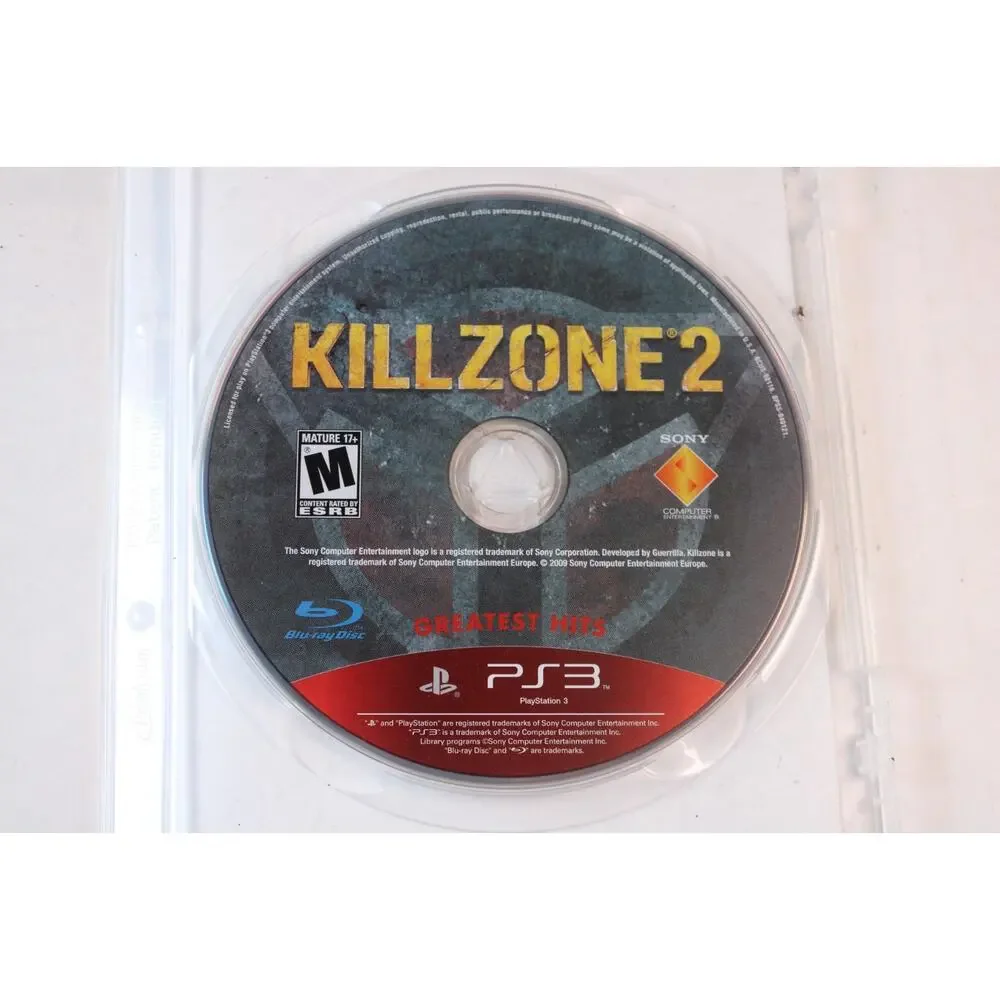 Killzone 2 & Killzone 3 Bundle (Sony PlayStation 3 PS3, 2009) Authentic, tested